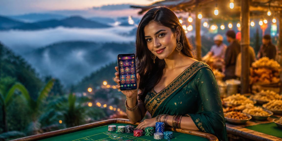 বান্দরবানে রাতের বাজারে মোবাইলে teer juwai জ্যাকপট উপভোগ