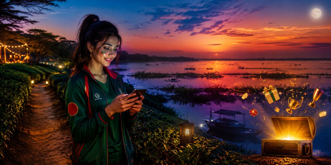 টাঙ্গুয়ার হাওরের পটভূমিতে ক্রিকেট বেটিং উপভোগ